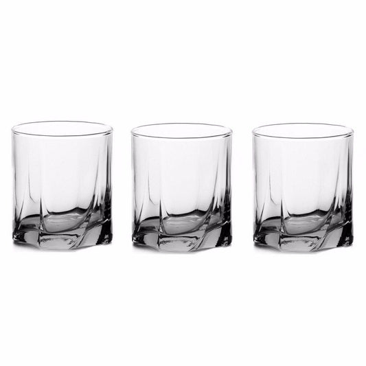 PACK OF 3 LUNA WATER GLASS 8 OZ    5696 (Parcel Rate)