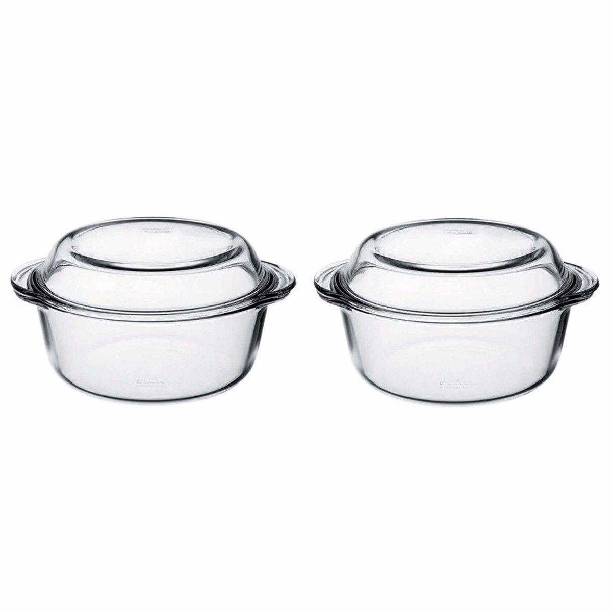 2 PACK BASIC GLASS BOWL 110MM  6543 (Parcel Rate)