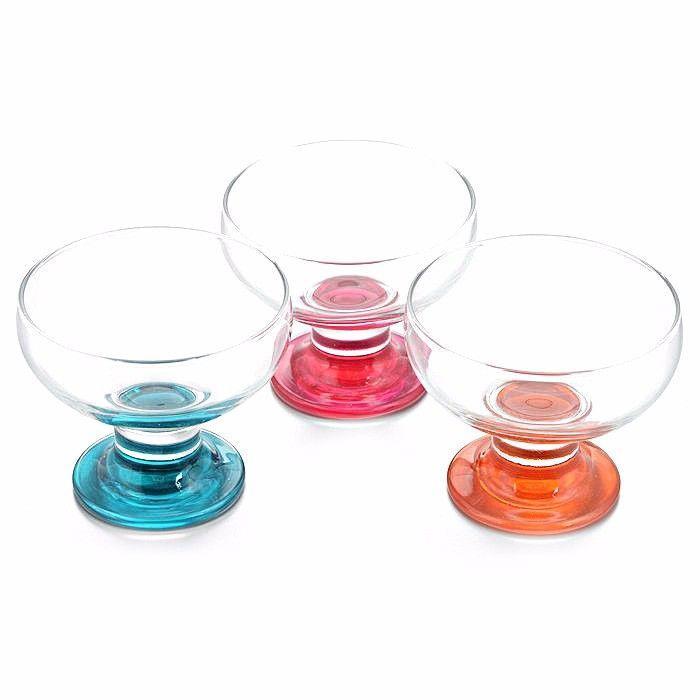 Set Of 6 Coral Nectar Glasses 280cc 9 1/2 oz  Glassware 4951 (Parcel Rate)