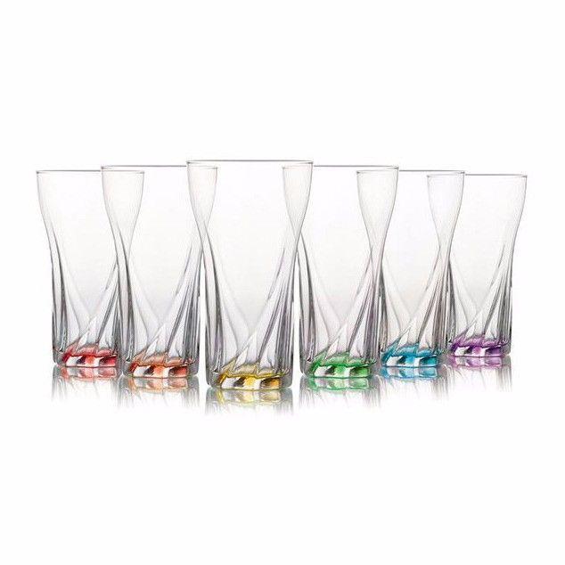 6 Pack Coral Mario Cups 375 cc, 12 3/4 oz   6543 (Parcel Rate)