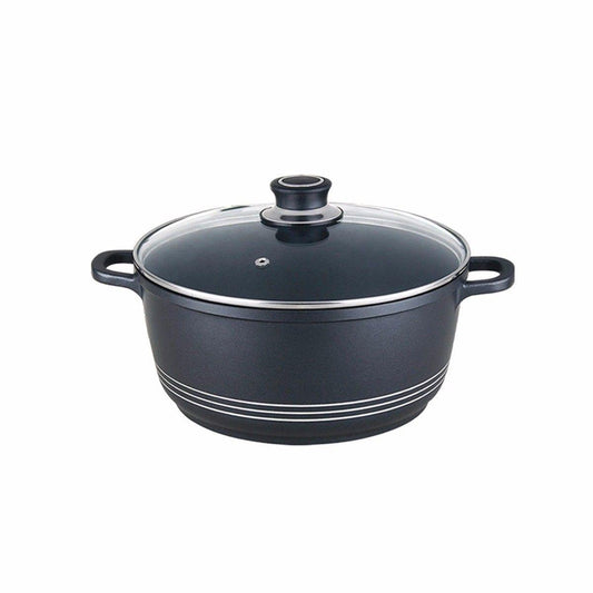 Nea Diecast Casserole 24cm Nera  2970 /9376 (Parcel Rate)