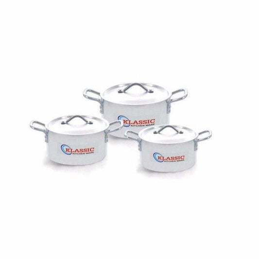 3pc Klassic KARAHI Set Kitchen Ware   15033 (Parcel Rate)