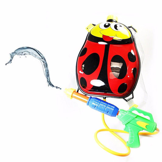Childrens Novelty Ladybird Water Holding Tank With Attached Water Gun Outdoors Toys 4568 (Parcel Rate)