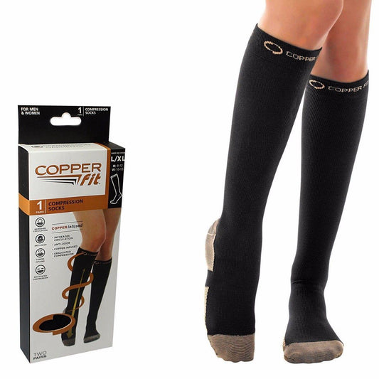 Copper Fit Compression Socks Suitable For Men And Women Size L/XL Health Home 4515 (Large Letter Rate)