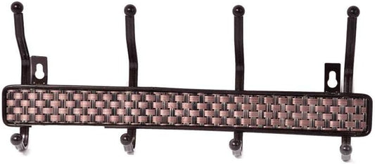 Metal Coat Hook Hanger Rack 33 cm 6866 (Parcel Rate)