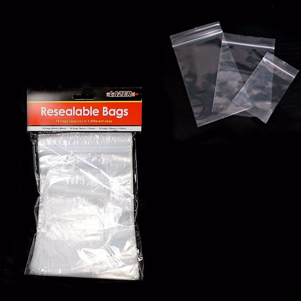 Resealable Plastic Bags For Multi Purpose Use 1510 (Large Letter Rate)