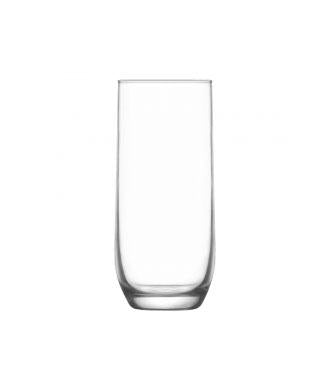 Sude Tumbler Home Feature Glass Drinking Kitchen 415cc Glass SUD345E (Parcel Rate)