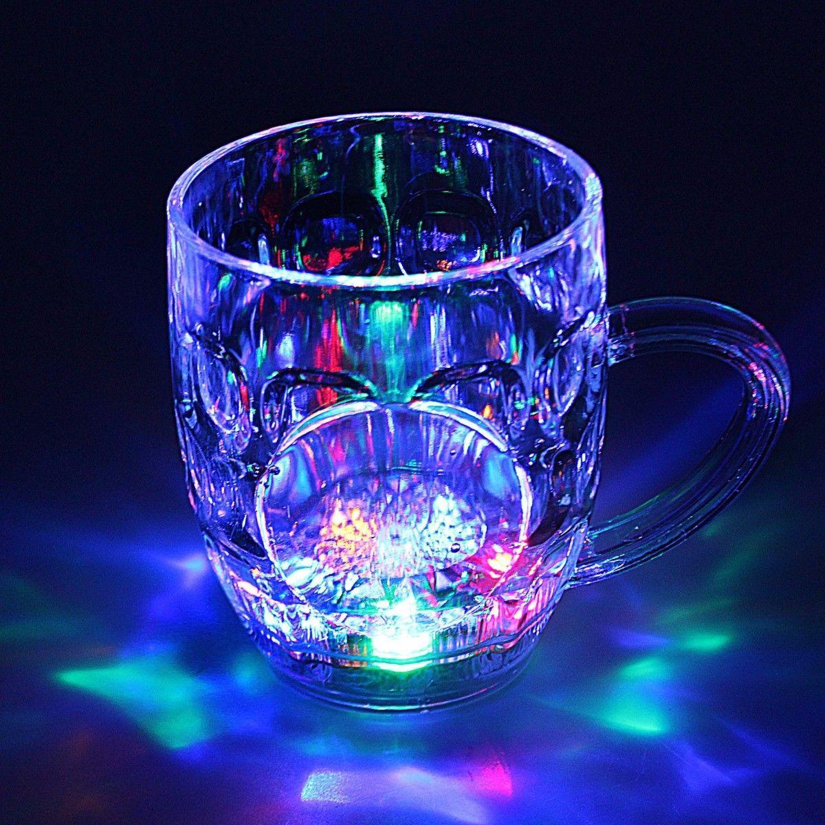 INDUCTIVE RAINBOW COLOUR CUP INCLUDES BATTERIES     4323 (Parcel Rate)