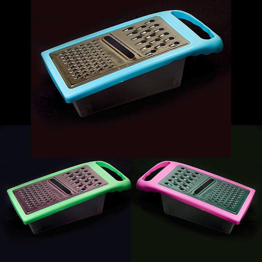 Multi Function Kitchen Grater Assorted Colours 3424 (Parcel Rate)