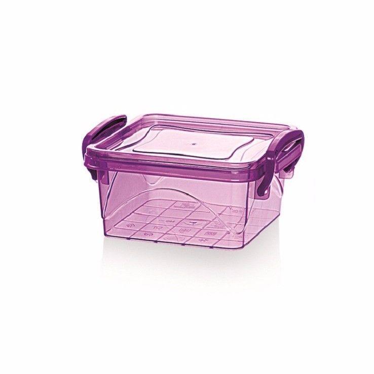 Multi Airtight Rectangle Shaped Plastic Containers Kitchen 1246 (Parcel Rate)