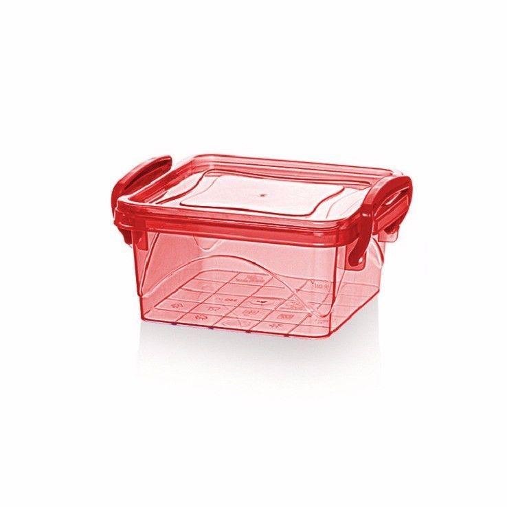 Multi Airtight Rectangle Shaped Plastic Containers Kitchen 1246 (Parcel Rate)