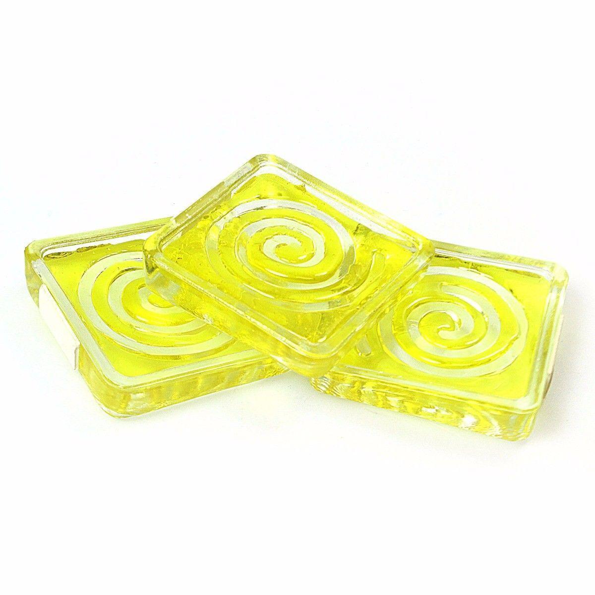 Assorted Fragrances Glass Air Fresheners 3 In A Pack Home 2386 (Parcel Rate)