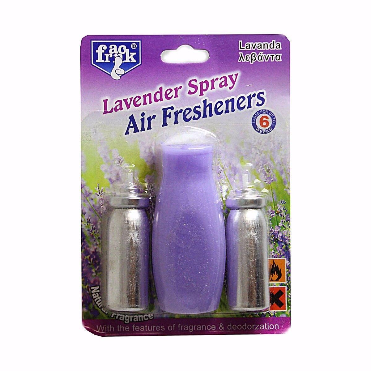 Franck Spray Air Fresheners Assorted Fragrances Home Bathroom Kitchen Assorted Scents 1412 (Large Letter Rate)