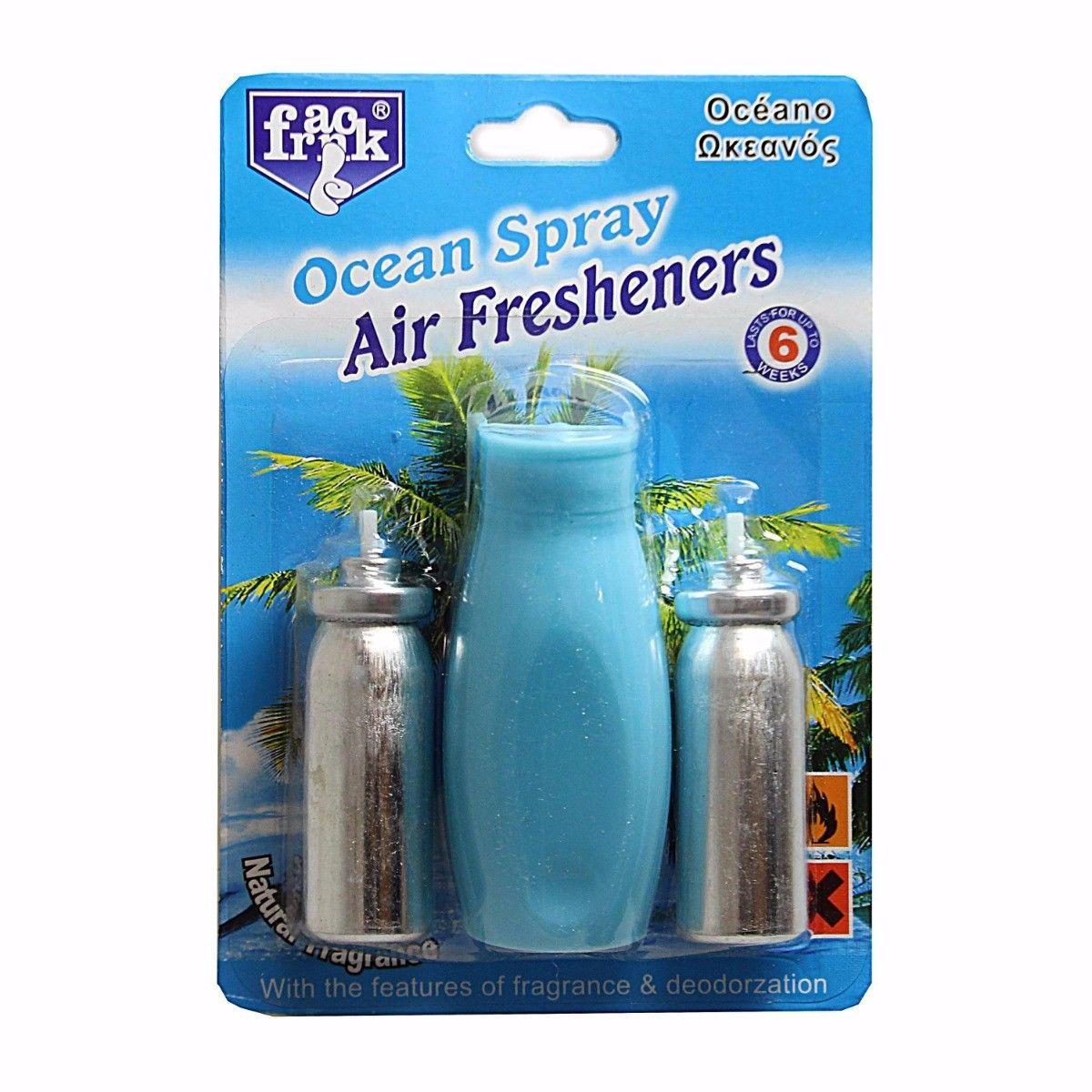 Franck Spray Air Fresheners Assorted Fragrances Home Bathroom Kitchen Assorted Scents 1412 (Large Letter Rate)