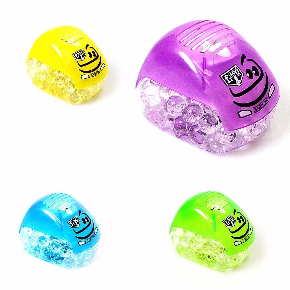 Assorted Colour Franck Glassy Car Gel Air Fresheners 1406 (Parcel Rate)