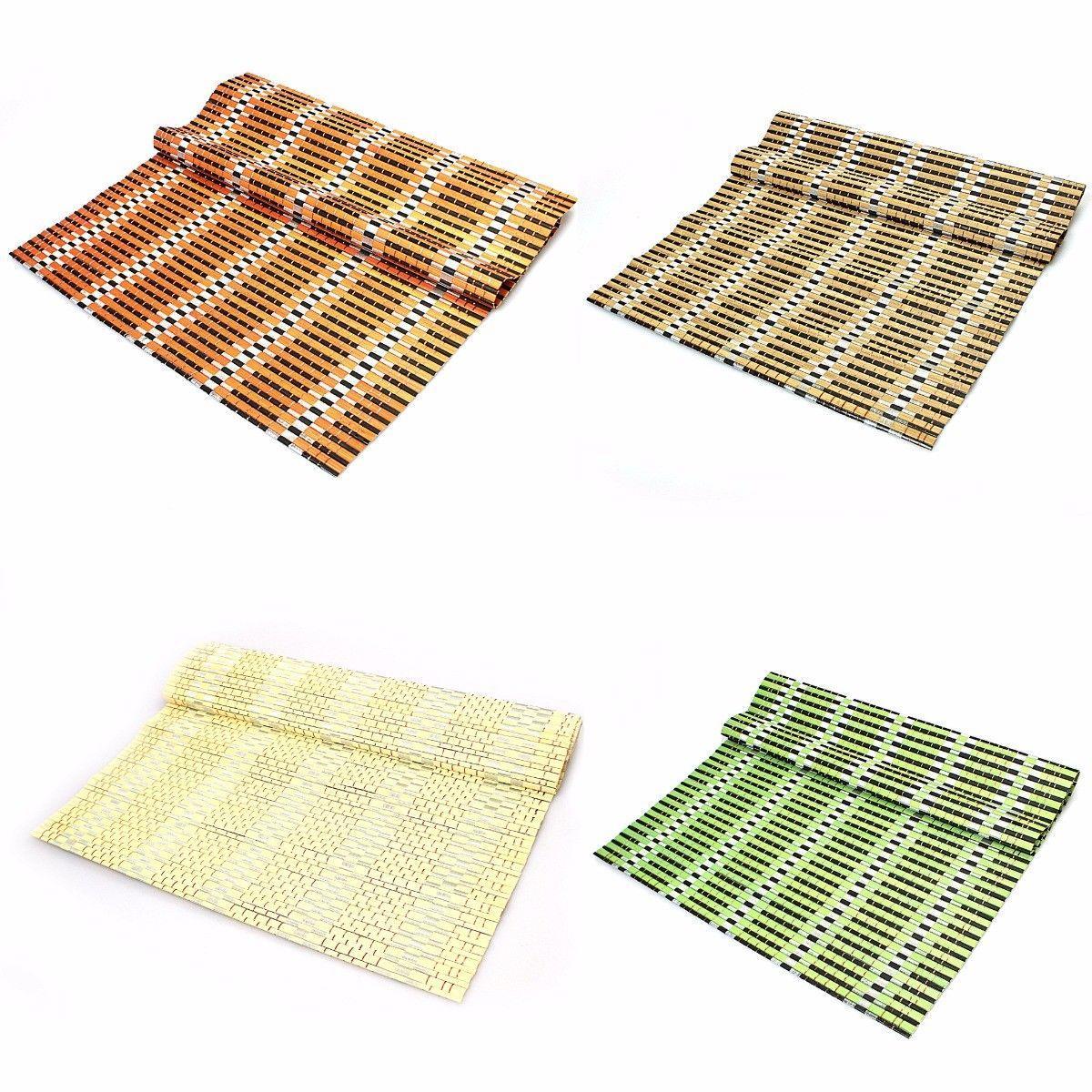 Assorted Colour Rattan Style Placemat For Multipurpose Use Home Kitchen 4287 (Parcel Rate)