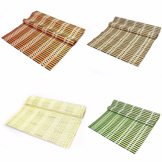 Assorted Colour Rattan Style Placemat For Multipurpose Use Home Kitchen 4287 (Parcel Rate)