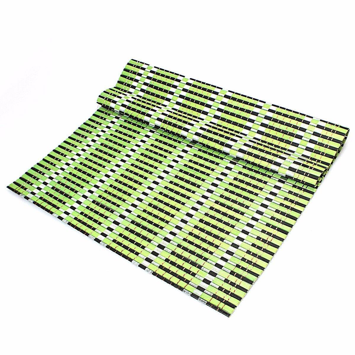 Assorted Colour Rattan Style Placemat For Multipurpose Use Home Kitchen 4287 (Parcel Rate)