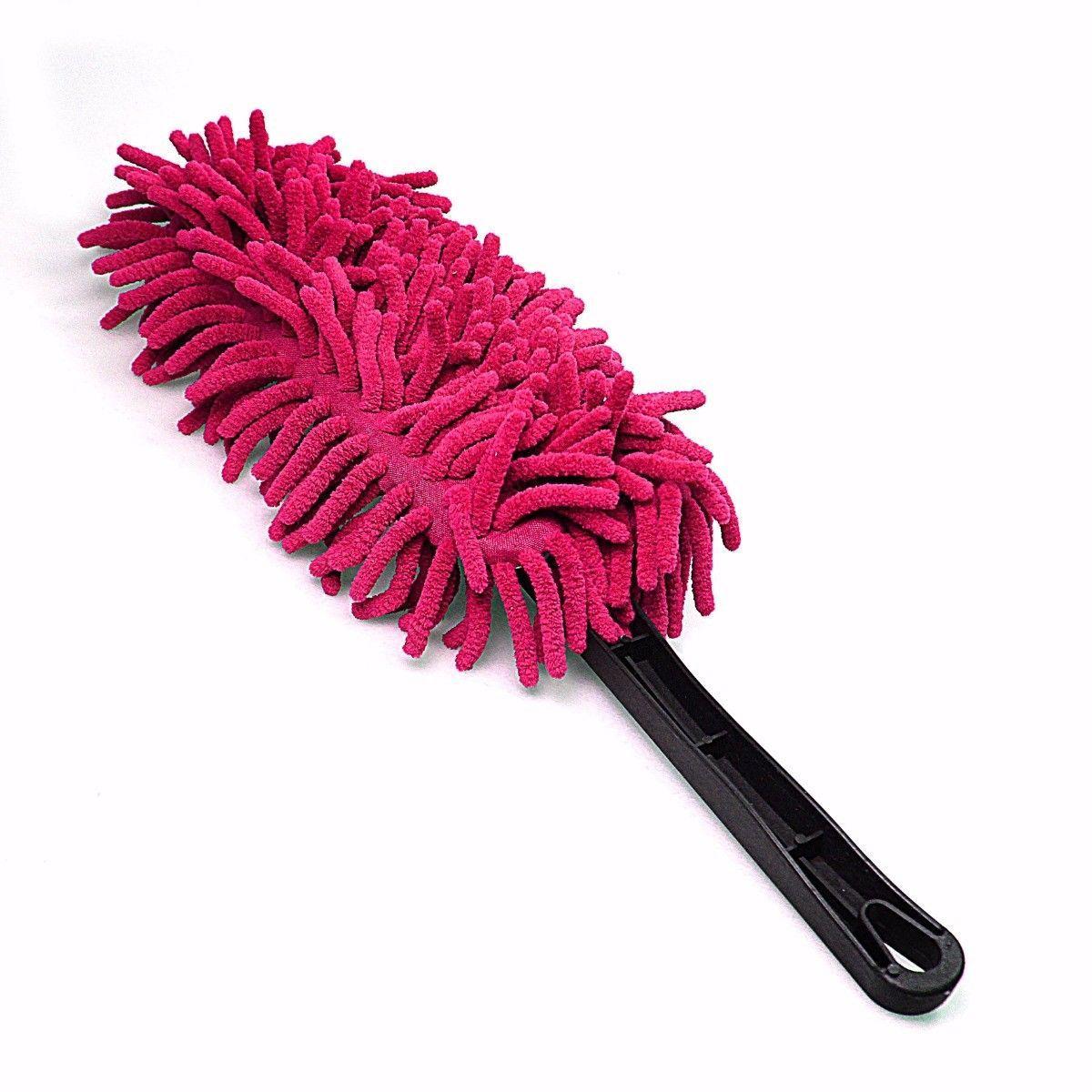 Microfiber Duster With Plastic Handle Home Cleaning 6755 (Parcel Rate)