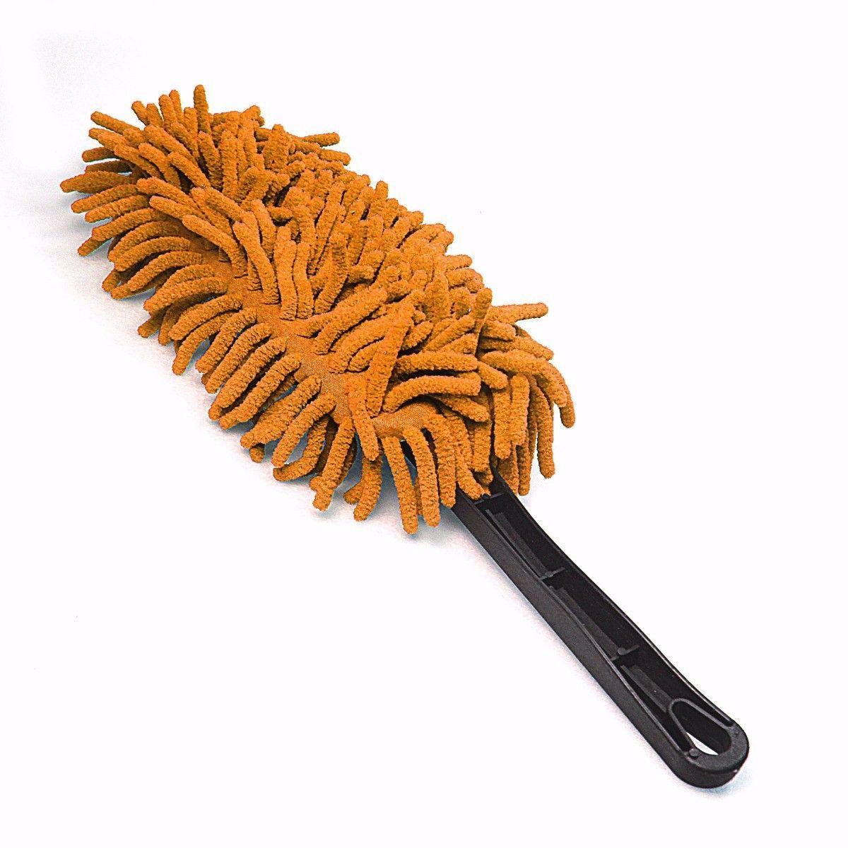 Microfiber Duster With Plastic Handle Home Cleaning 6755 (Parcel Rate)