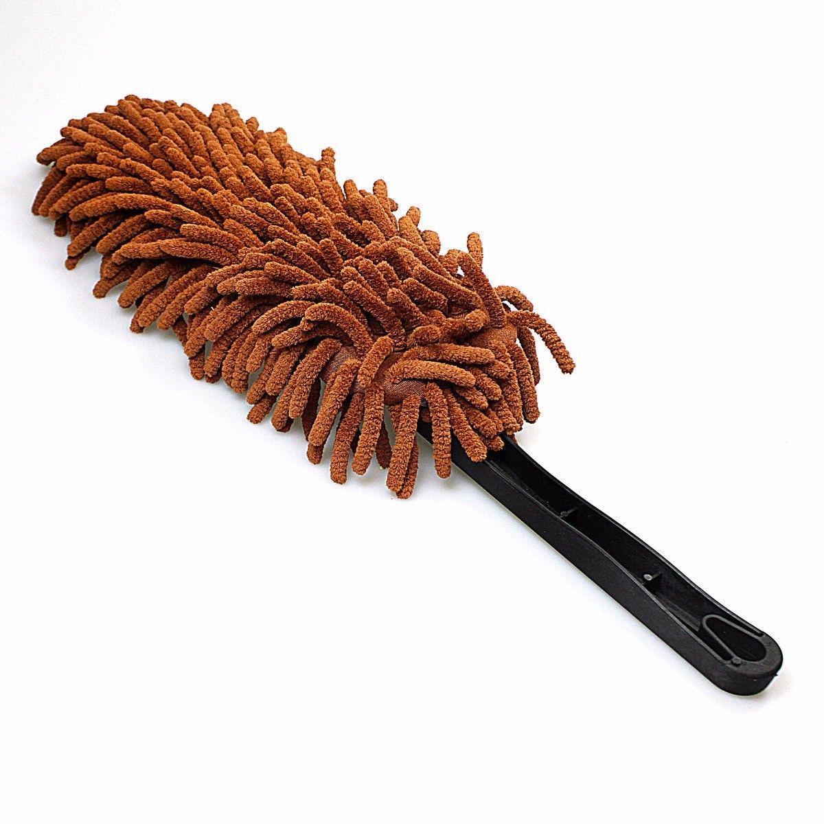 Microfiber Duster With Plastic Handle Home Cleaning 6755 (Parcel Rate)