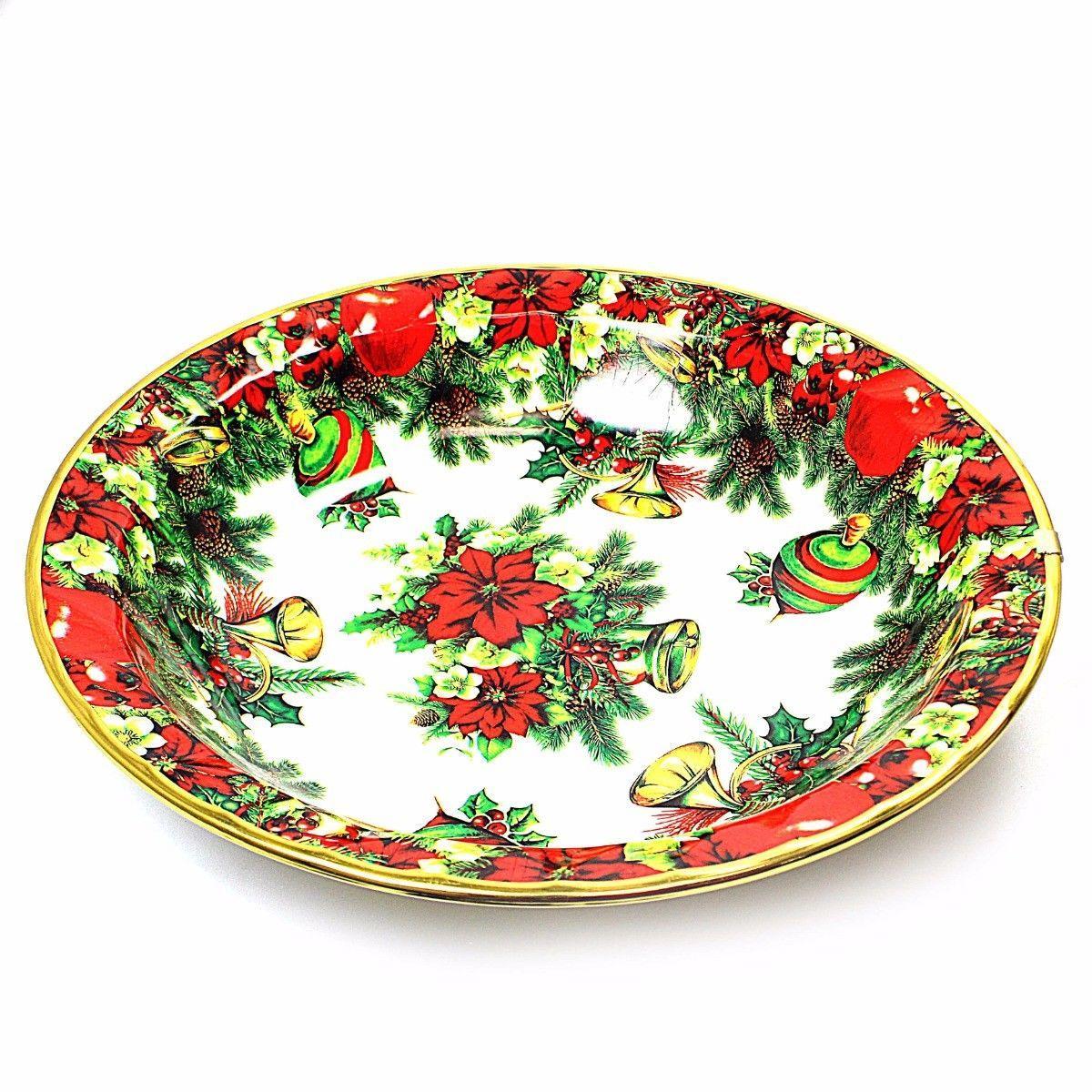 Novelty Christmas Design Party Food Trays Home 1538 (Parcel Rate)