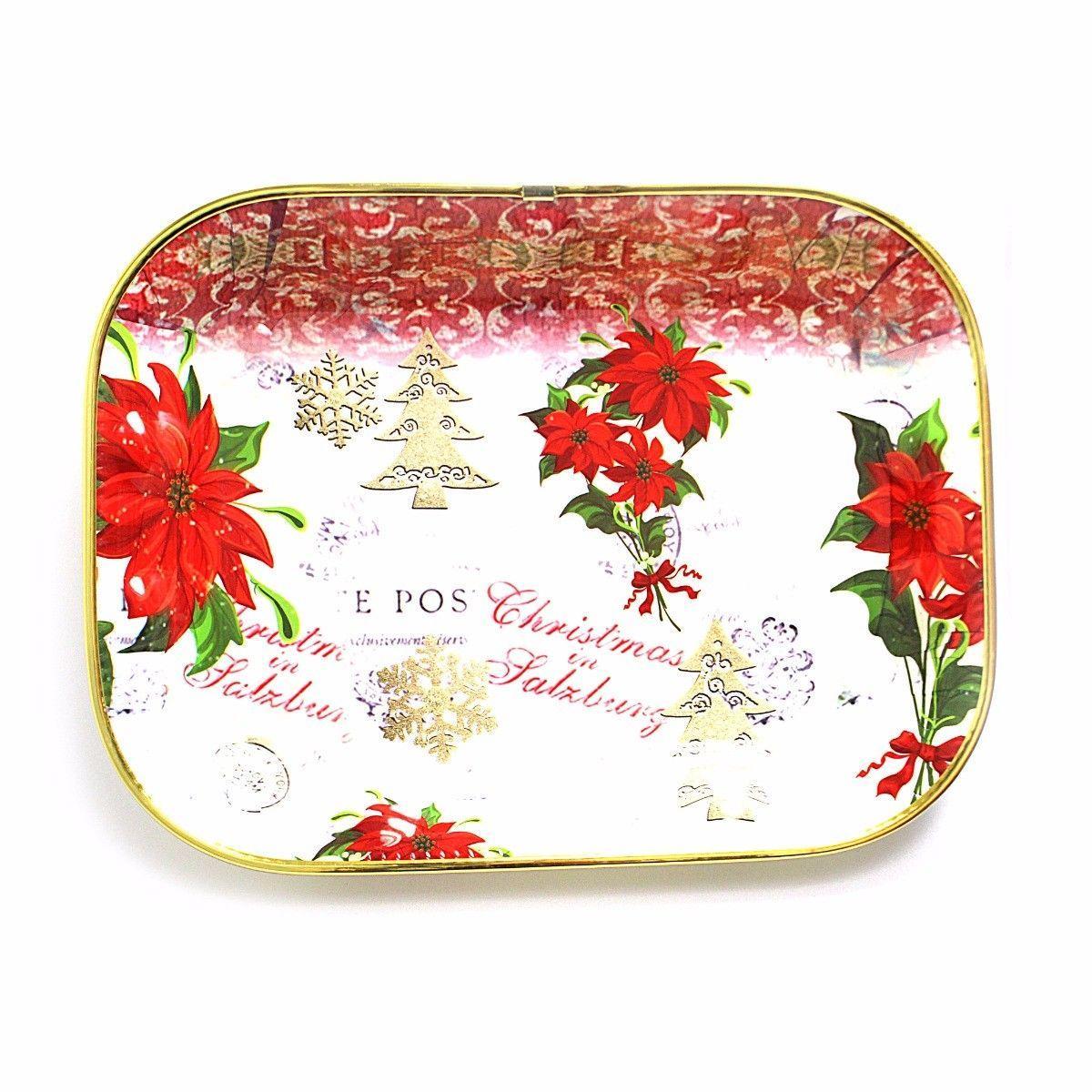 NOVELTY CHRISTMAS PARTY FOOD AND DESSERT TRAY   2774 (Parcel Rate)