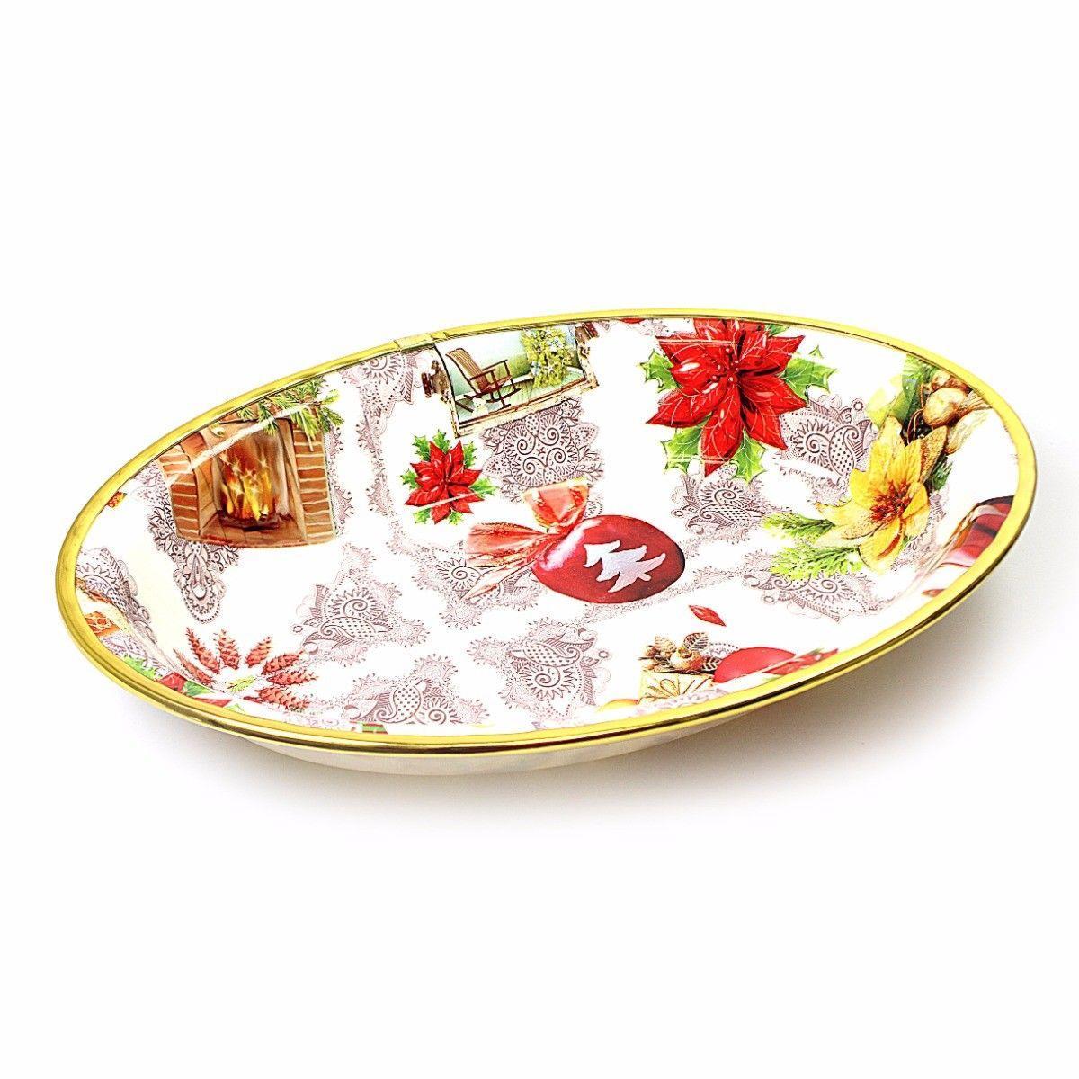 CHRISTMAS NOVELTY FOOD TRAY IN ASSORTED DESIGNS   2765 (Parcel Rate)