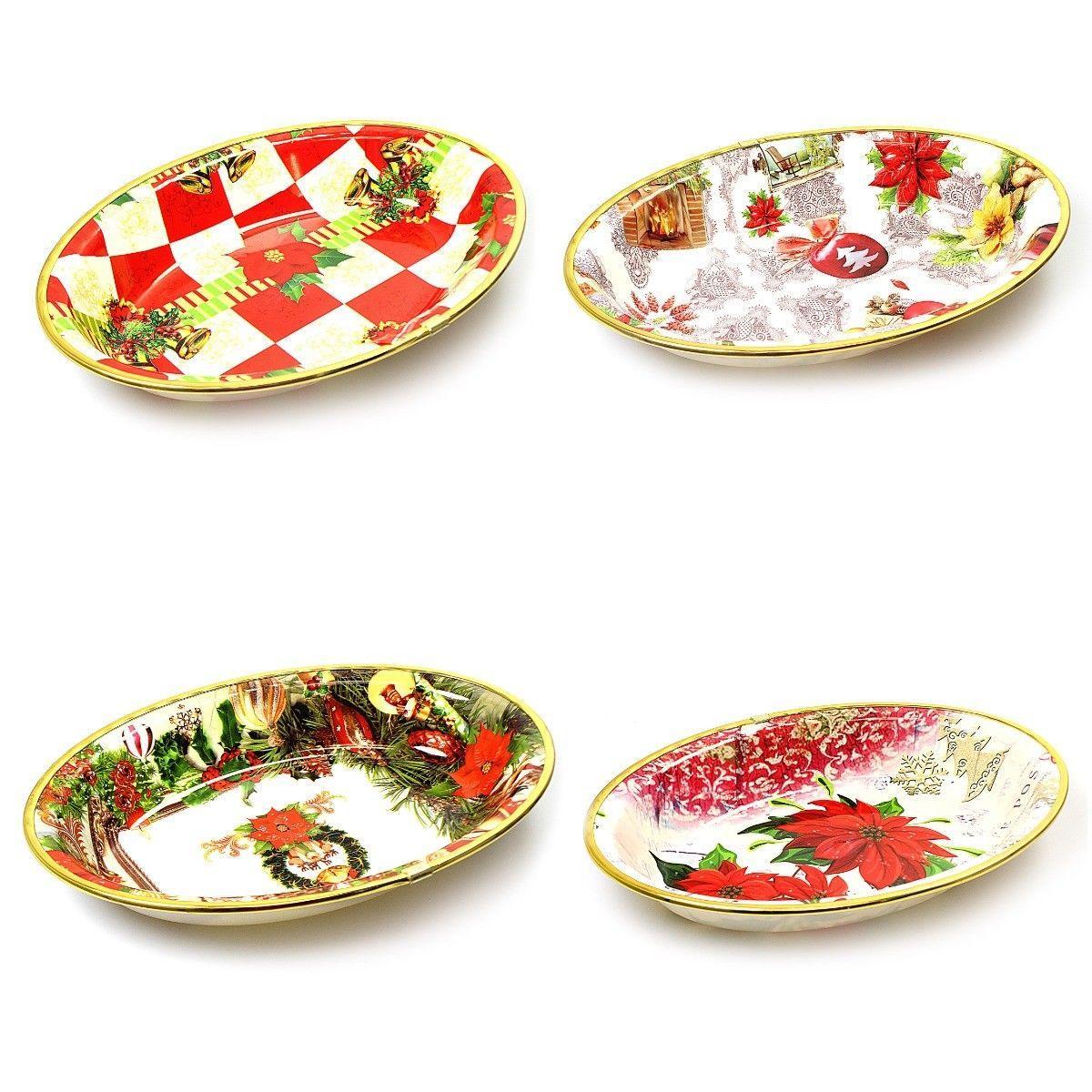 CHRISTMAS NOVELTY FOOD TRAY IN ASSORTED DESIGNS   2765 (Parcel Rate)