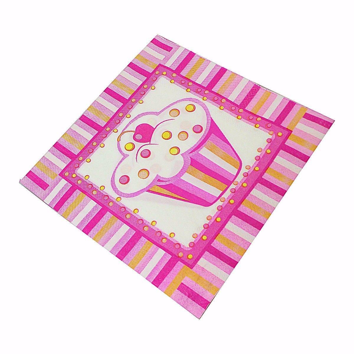 Pack of Fun Birthday Party Special Occasions Party Napkins Assorted Designs 1675 (Parcel Rate)