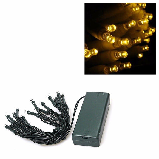 20 CLEAR CHRISTMAS LIGHTS BATTERY POWERED    1748 (Parcel Rate)