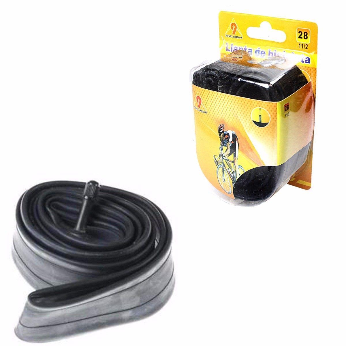 Size 28 11/2 Bike Inner Tube In Black 1876 (Parcel Rate)