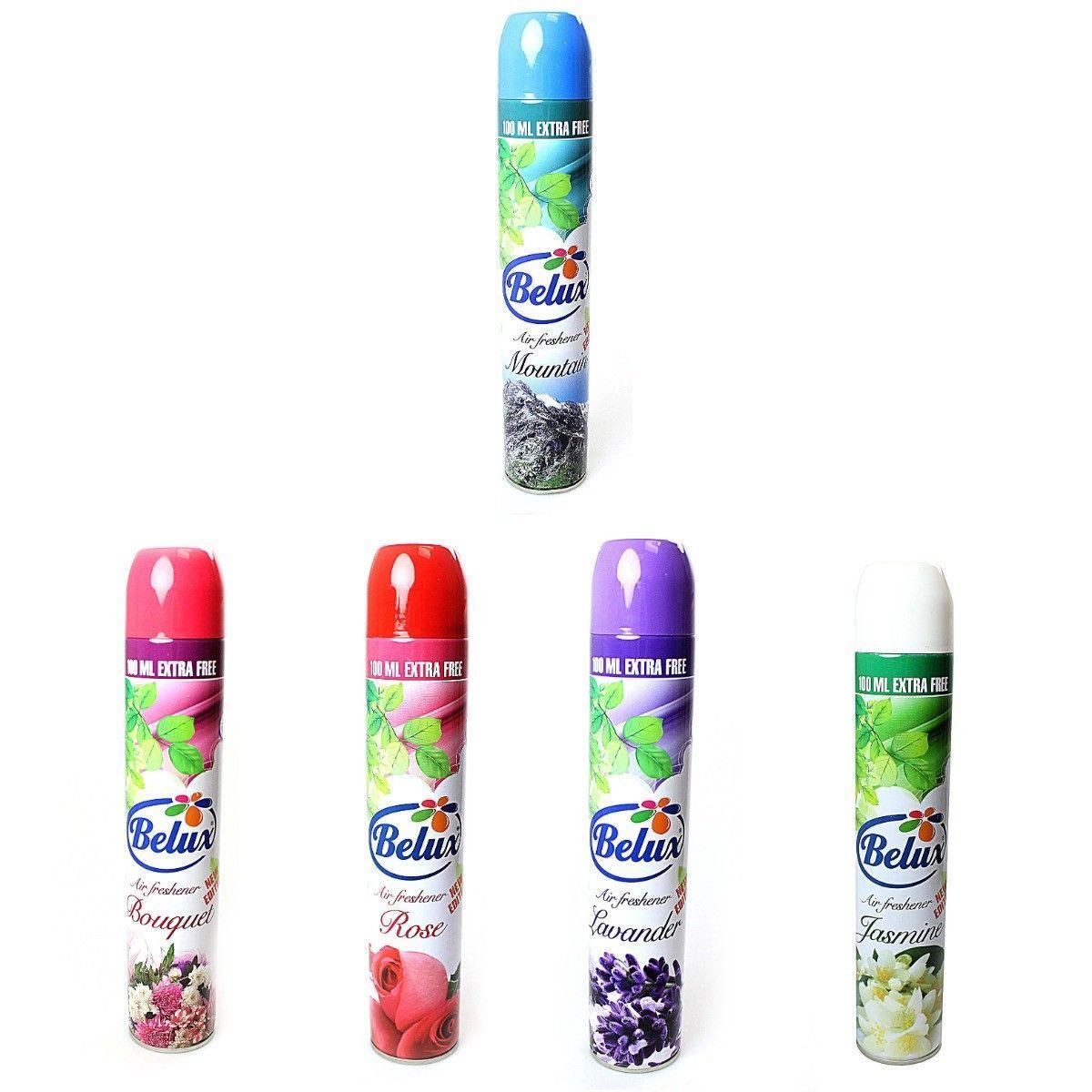 New Belux Air Freshener 100Ml Extra Assorted Fresh Scents  405 (Parcel Rate)