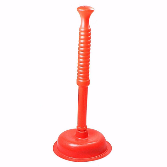Red Sink Drain Plunger Bathroom Essential DIY Home 3915 (Parcel Rate)