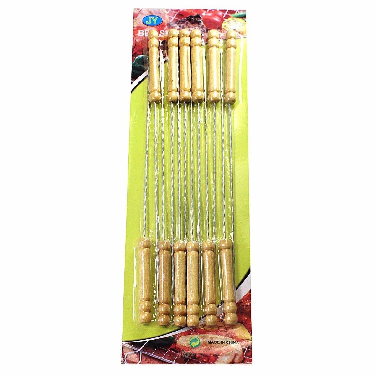 12 Pack BBQ Skewers Indoor/Outdoor Use    4253 (Parcel Rate)