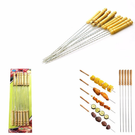 12 Pack BBQ Skewers Indoor/Outdoor Use    4253 (Parcel Rate)