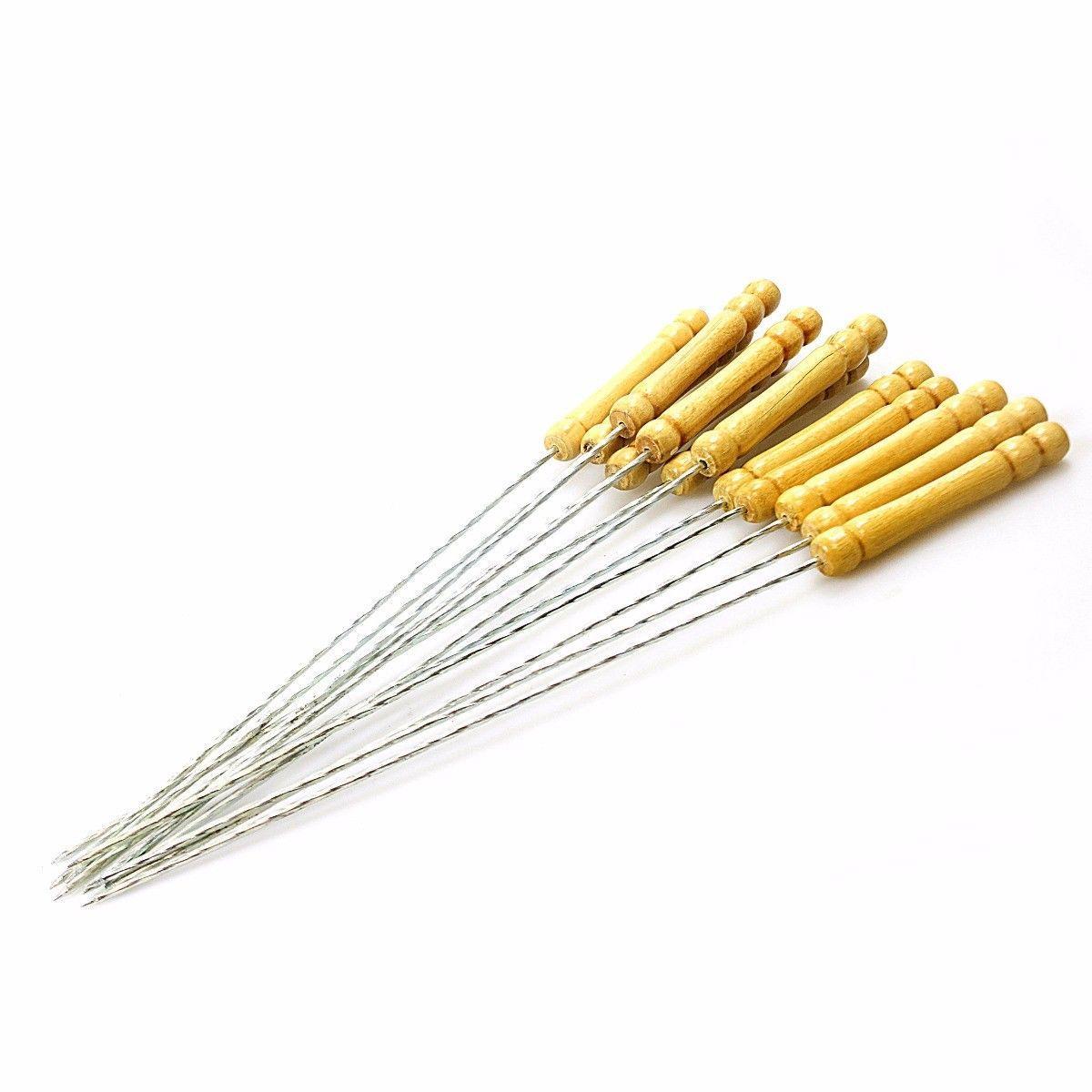 12 Pack BBQ Skewers Indoor/Outdoor Use    4253 (Parcel Rate)
