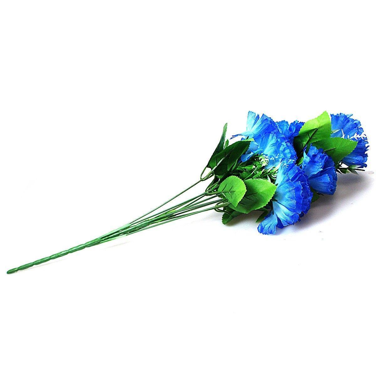 Beautiful Fancy Artificial Flower Bunch In Assorted Colours 1242 (Parcel Rate)