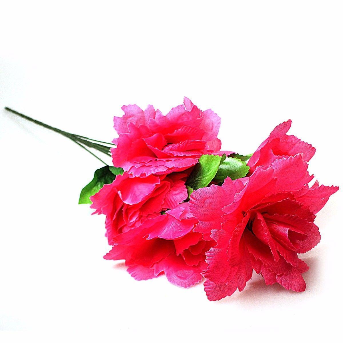 Beautiful Fancy Artificial Flower Bunch In Assorted Colours 1242 (Parcel Rate)