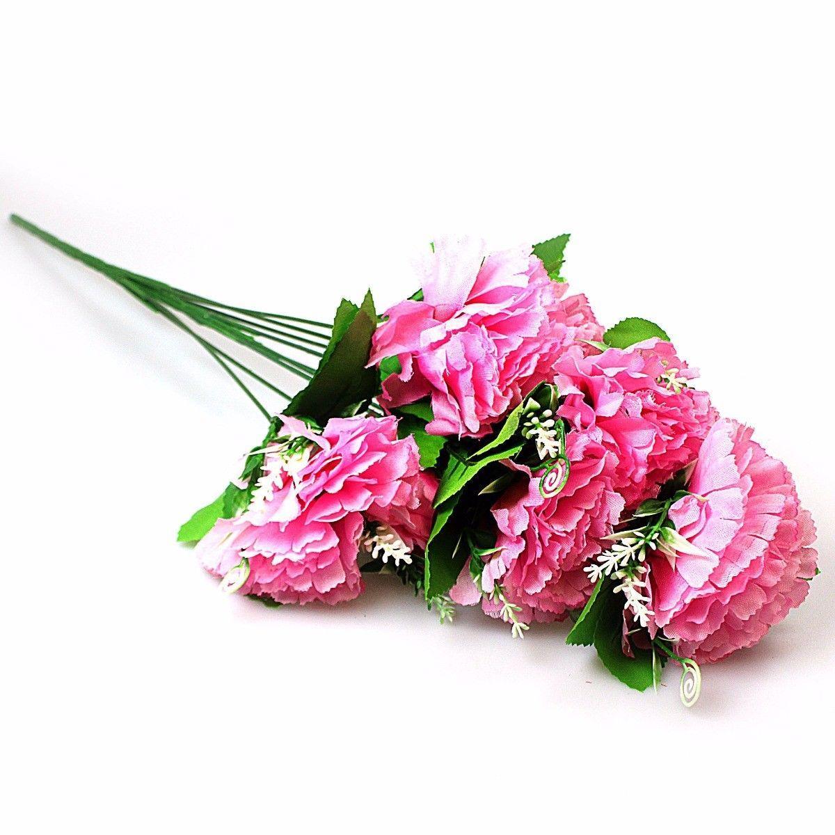 Beautiful Artificial Showpiece Flowers In Assorted Colours  1241 (Parcel Rate)