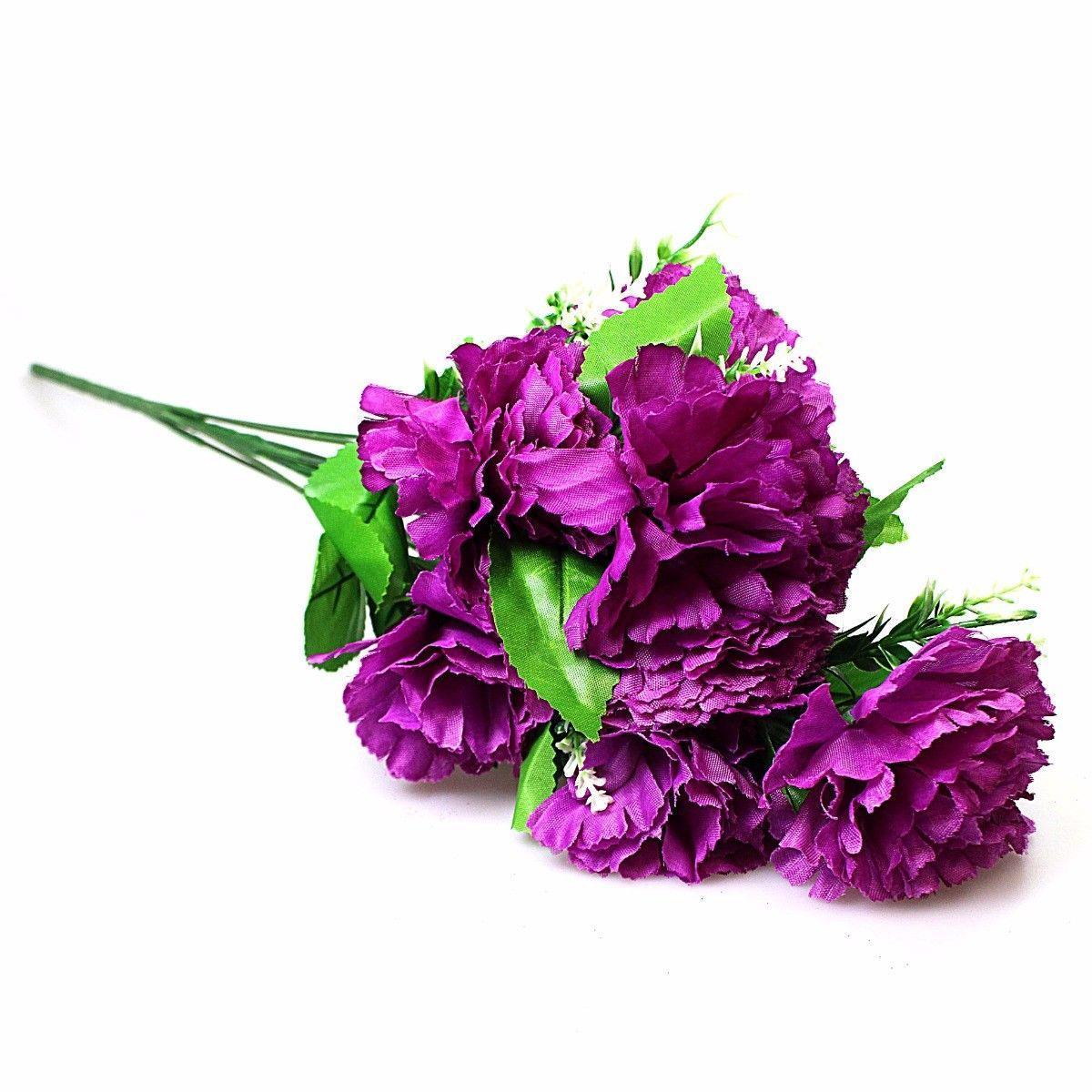 Beautiful Artificial Showpiece Flowers In Assorted Colours  1241 (Parcel Rate)
