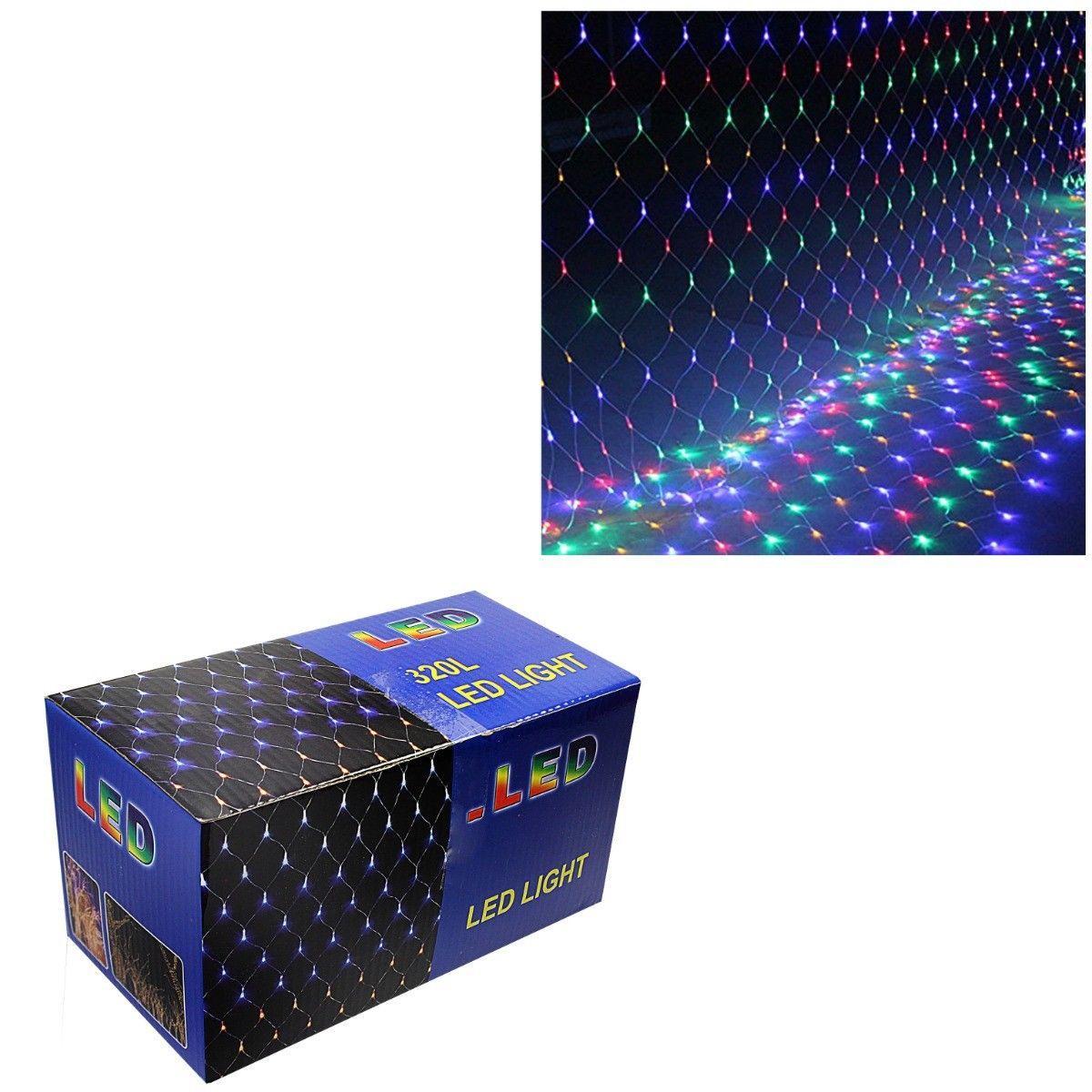 320 WEBBED LED LIGHTS IN MULTI COLOUR     3905 (Parcel Rate)