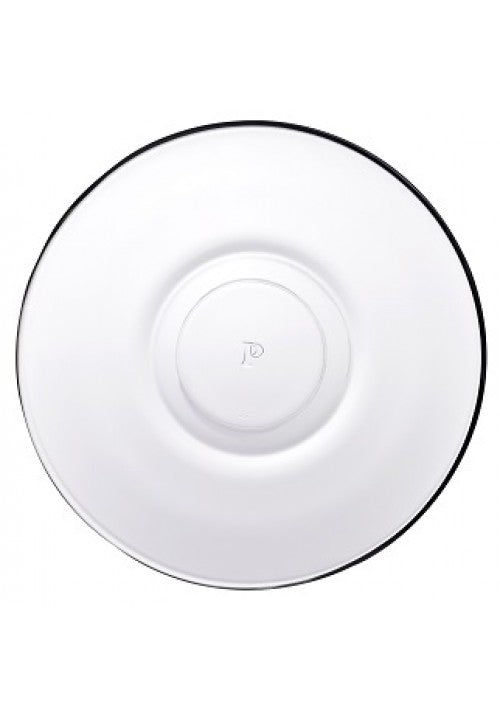 Pasabahce Glass Tea Saucers 6 Pieces 54201 (Parcel Rate)