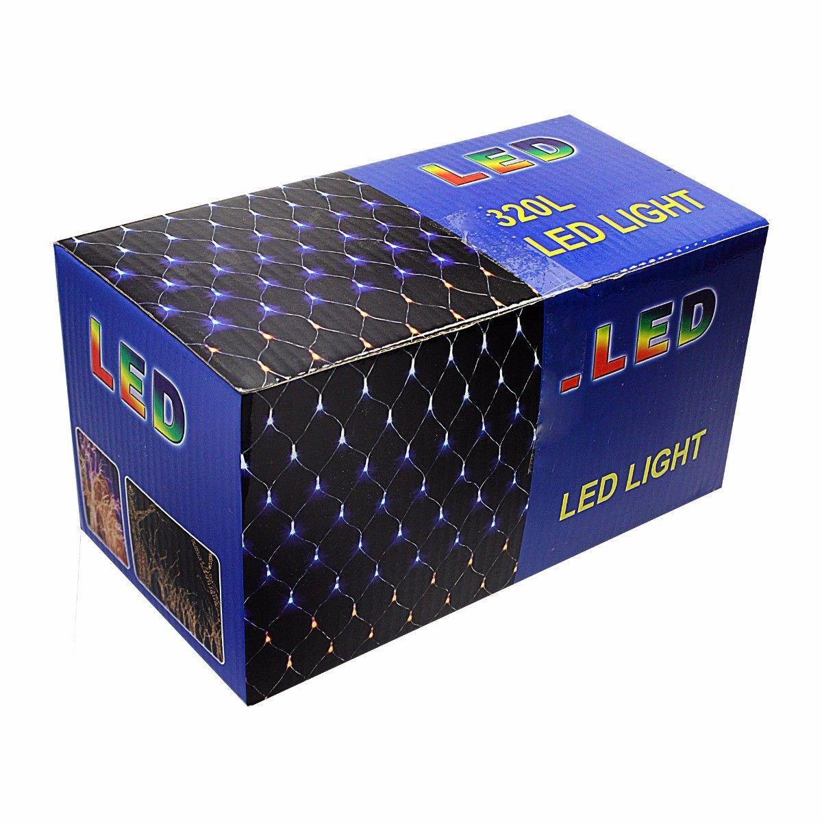 320 WEBBED LED LIGHTS IN MULTI COLOUR     3905 (Parcel Rate)