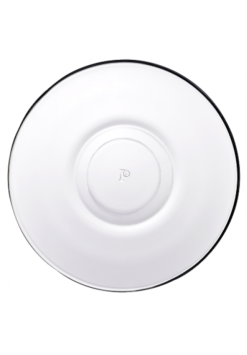 Pasabahce Glass Tea Saucers 6 Pieces 54281 (Parcel Rate)