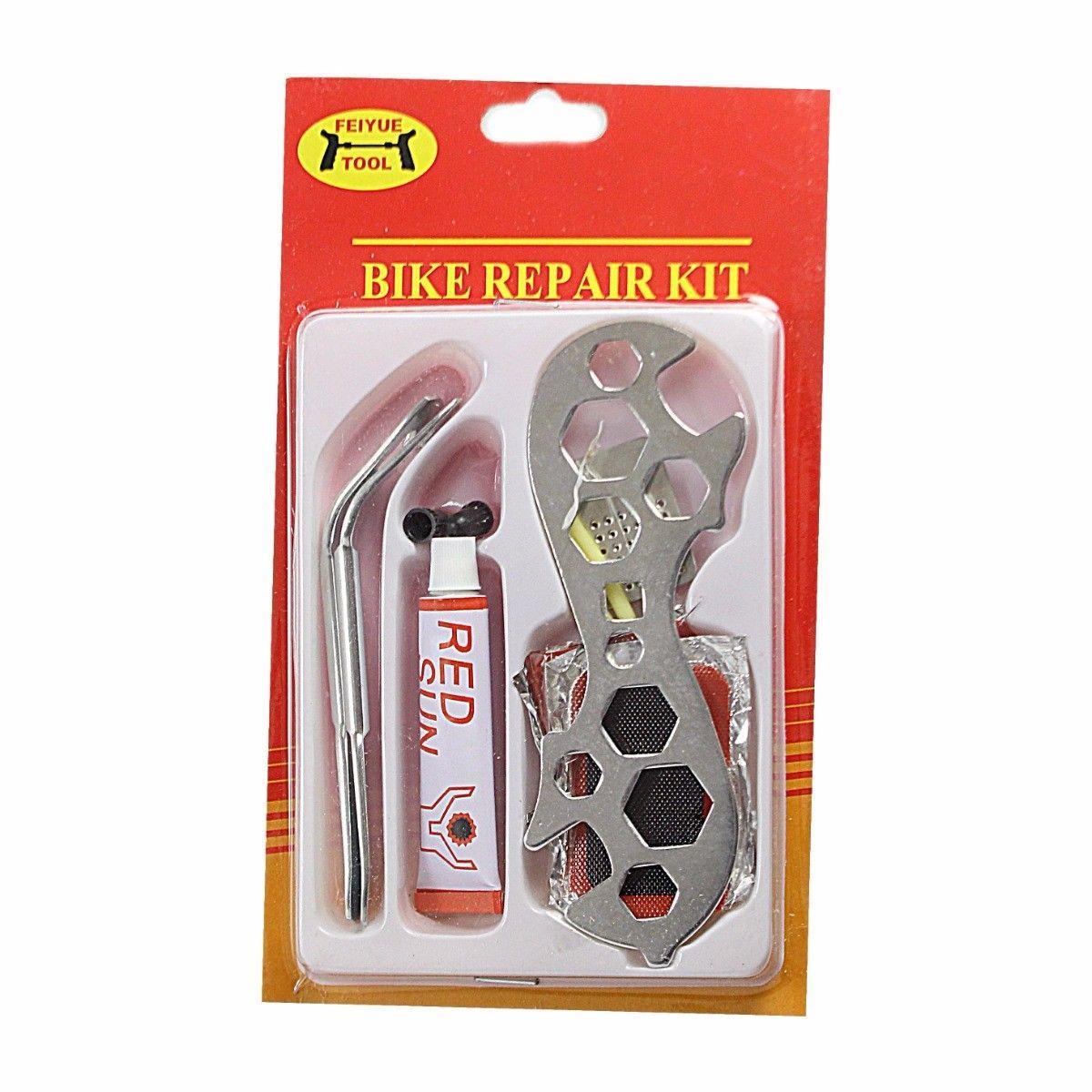 Bike Repair Kit Tyre Puncture Kit For Bikers 1559 (Parcel Rate)