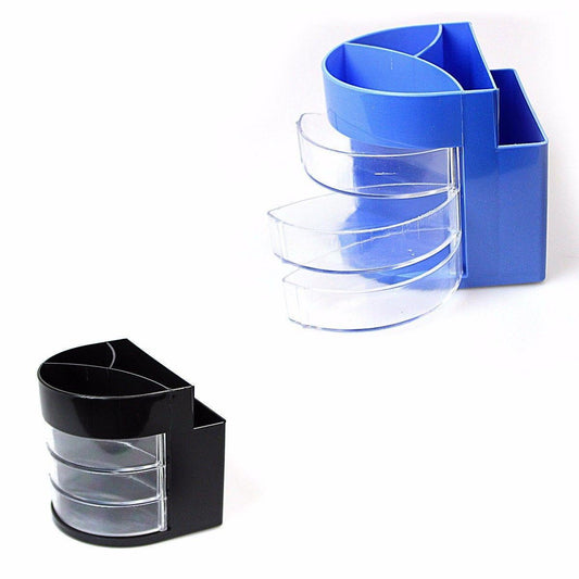 DGG Blue Black Stationery Organiser 4057 (Parcel Rate)