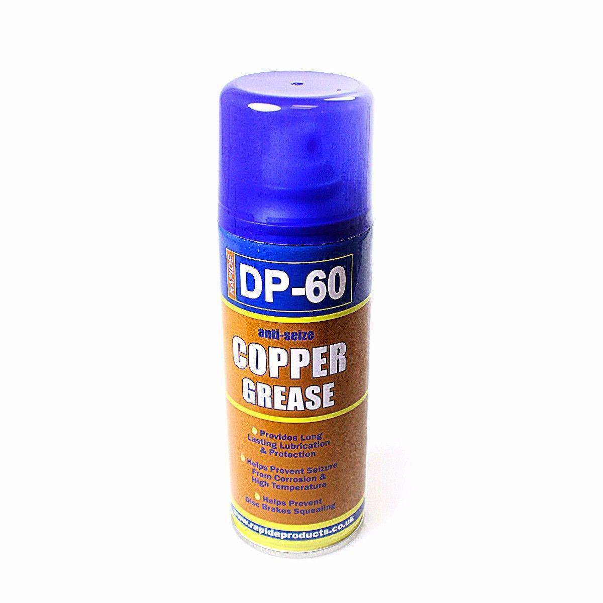 Copper Grease 200ml Spray Cans Multi Purpose Anti Seize High Temperature DP-60 5993  (Parcel Rate)
