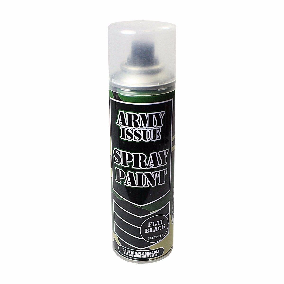 Paint Factory Spray Paint Army Issue Flat Black 250ml 7397 (Parcel Rate)