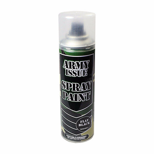 Paint Factory Spray Paint Army Issue Flat Black 250ml 7397 (Parcel Rate)